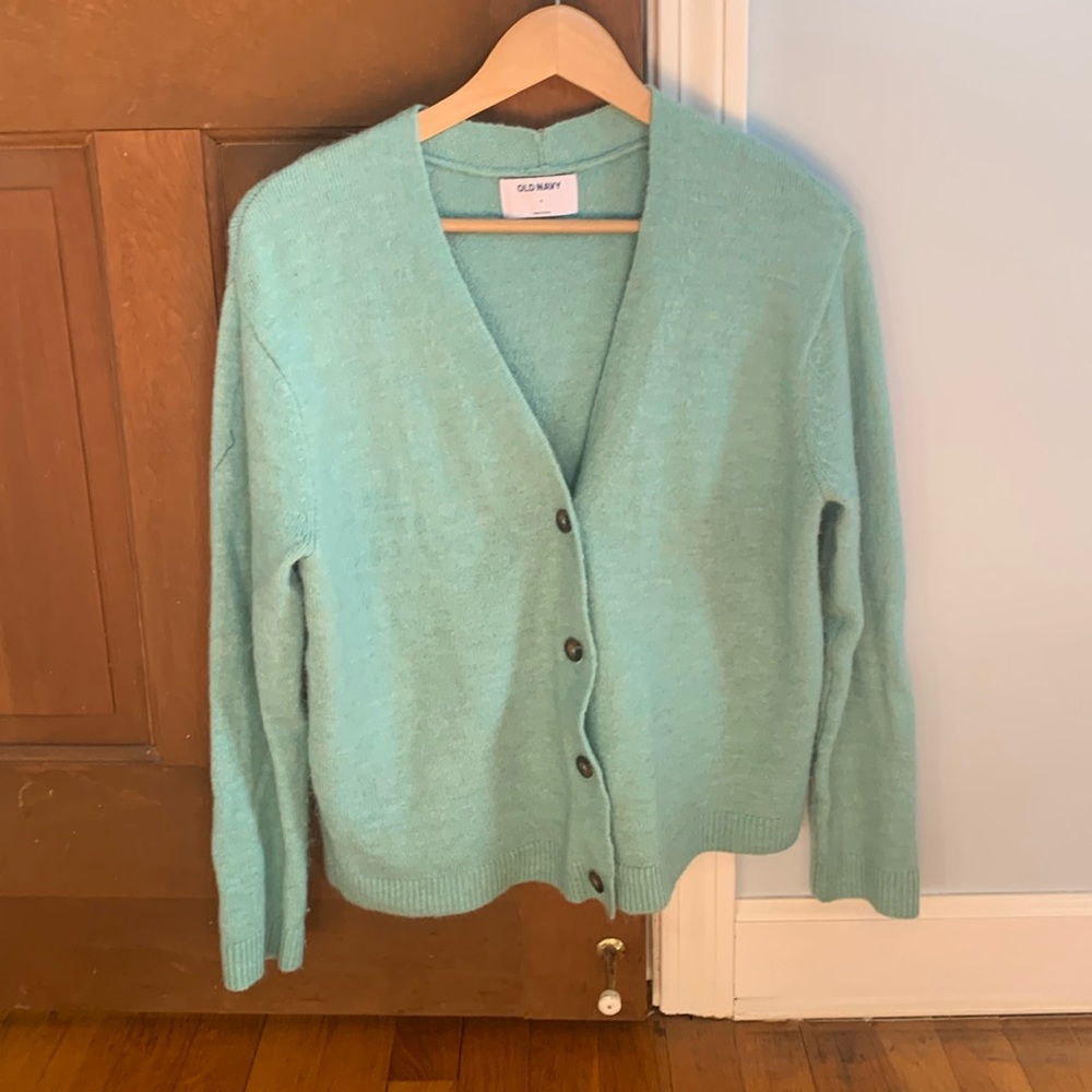 Old Navy Green Cardigan